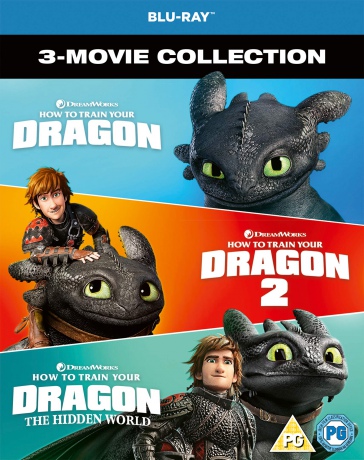How To Train Your Dragon (Collection 1-3) (Jak Wytresować Smoka) [4xBlu-Ray]