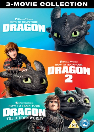 How To Train Your Dragon (Collection 1-3) (Jak Wytresować Smoka) [3DVD]