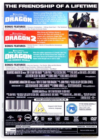 How To Train Your Dragon (Collection 1-3) (Jak Wytresować Smoka) [3DVD]