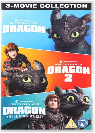 How To Train Your Dragon (Collection 1-3) (Jak Wytresować Smoka) [3DVD]