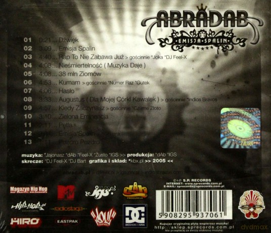 Abradab: Emisja Spalin [CD]