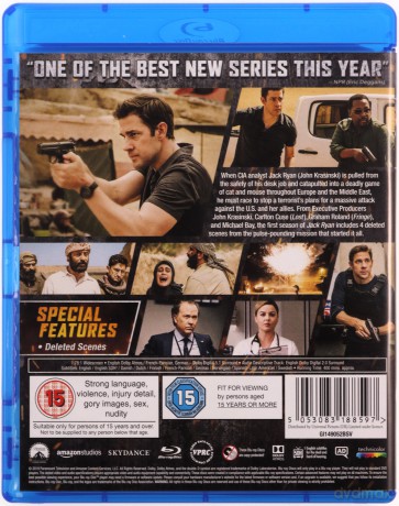 Jack Ryan Season 1 [2xBlu-Ray]