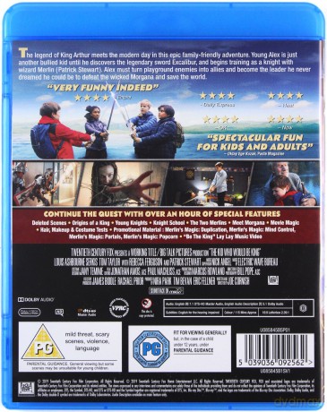 The Kid Who Would Be King (Dzieciak, który został królem) [Blu-Ray]