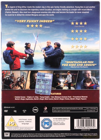 The Kid Who Would Be King (Dzieciak, który został królem) [DVD]