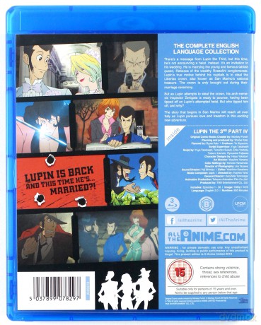Lupin The 3rd Part IV - (Complete Series) [3xBlu-Ray]