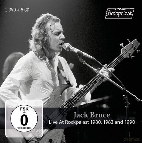 Jack Bruce: Live At Rockpalast 1980, 1983 and 1990 [5CD]+[2DVD]