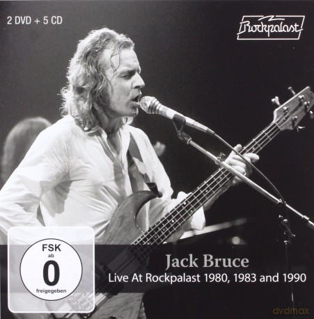 Jack Bruce: Live At Rockpalast 1980, 1983 and 1990 [5CD]+[2DVD]