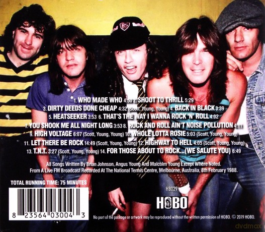 AC/DC: On The Highway To Melbourne [CD]