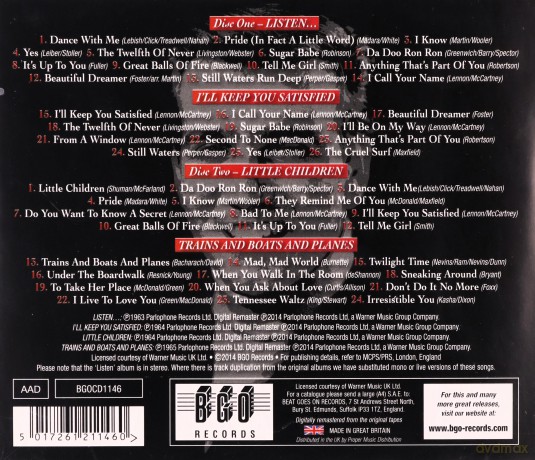 Billy J Kramer: Listen / I'll Keep You Satisfied [2CD]