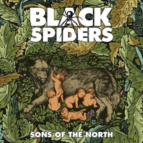 Black Spiders: Sons Of The North [CD]