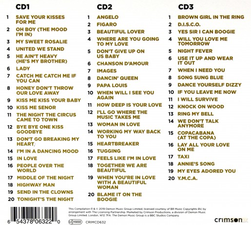 Brotherhood Of Man: Gold [3CD]