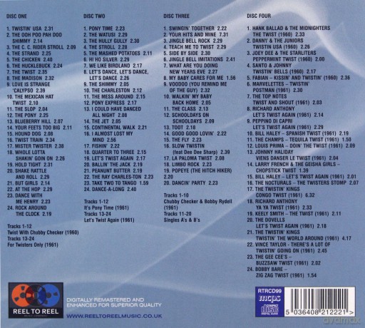 Chubby Checker: Five Classic Albums Plus Singles [4CD]