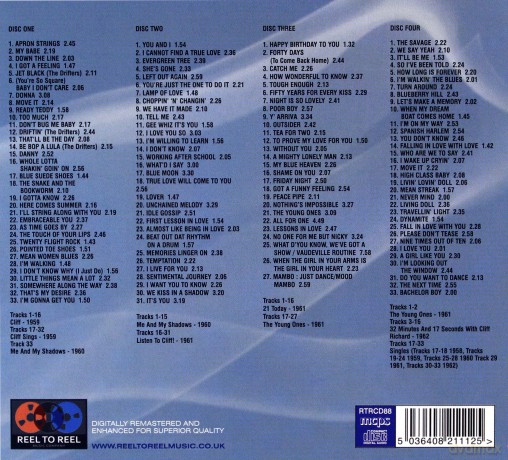 Cliff Richard: Seven Classic Albums Plus Bonus Singles [4CD]