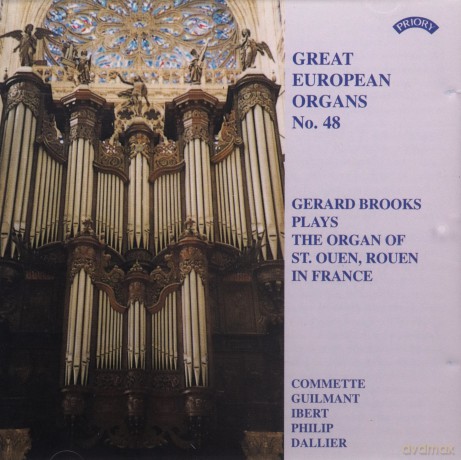 Gerard Brooks: Great European Organs No.48: St.Ouen. Rouen [CD]