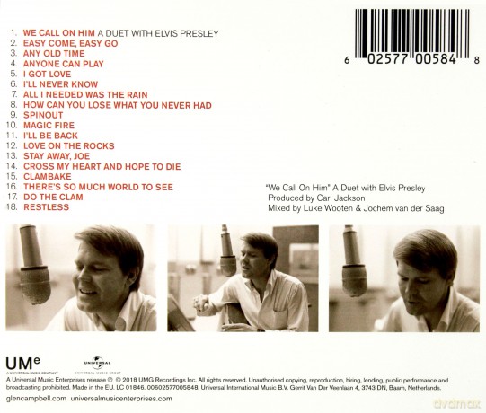 Glen Campbell: Sings For The King [CD]