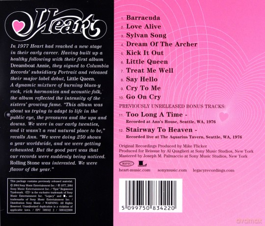 Heart: Little Queen [CD]