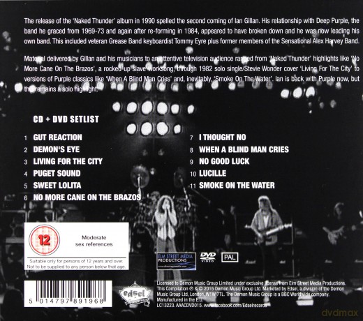 Ian Gillan: Access All Areas [2CD]+[DVD]