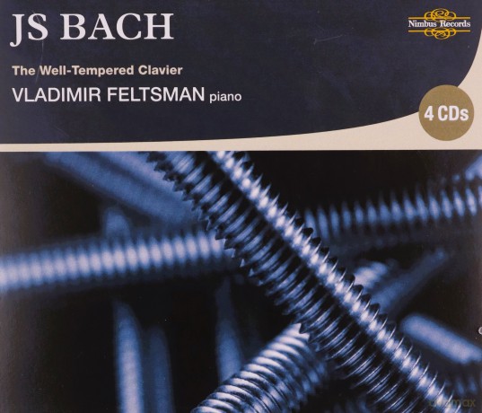 J.S. Bach: Well-Tempered Clavier - Vladimir Feltsman [4CD]