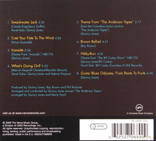Quincy Jones: Smackwater Jack [CD]