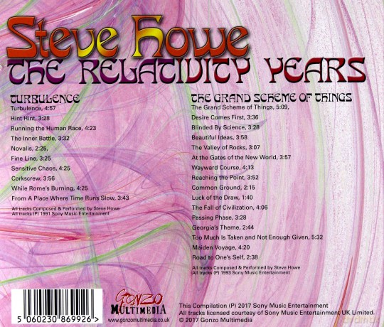 Steve Howe: Relativity Years [2CD]