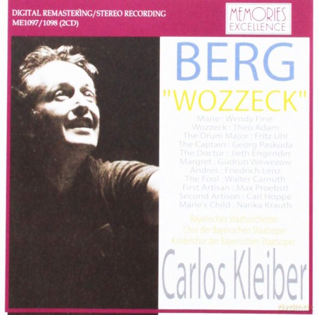 Berg Wozzeck. (Theo Adam Wendy Fine Fritz Uhl Friedrich Lenz Keith Engen Et Al. Bavarian S [3CD]