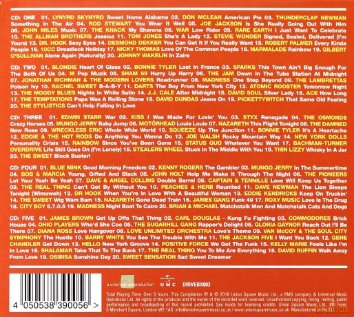Driven By The 70S [5CD]