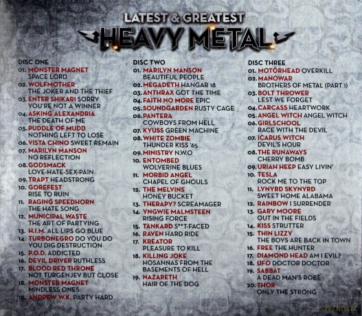 Latest & Greatest - Heavy Metal [3CD]