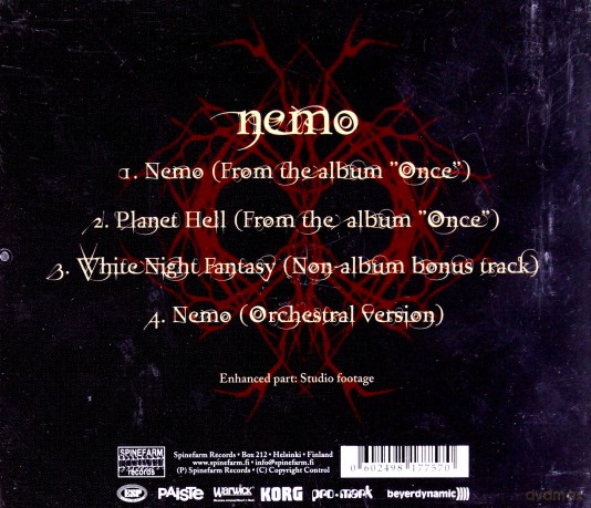Nightwish: Nemo [CD]