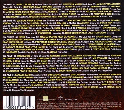 Ultimate R&B Slow Jams [5CD]