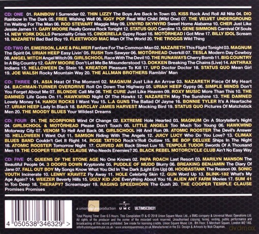 Ultimate Rock Legends [5CD]