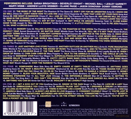 Ultimate Songs From Musicals [CD]