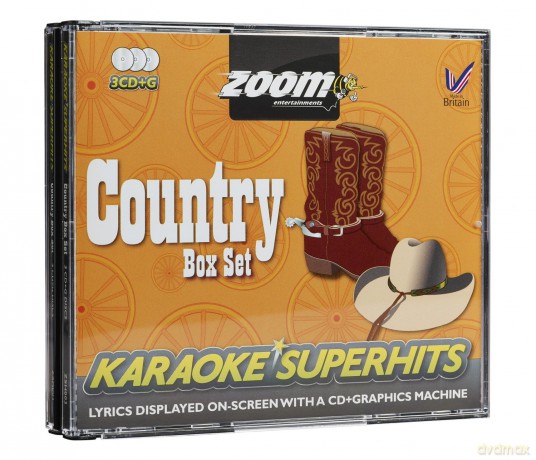 Zoom Karaoke: Country Superhits - Karaoke Pack [3CD]