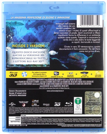 Ocean Predators 3D [Blu-Ray 3D]+[Blu-Ray]