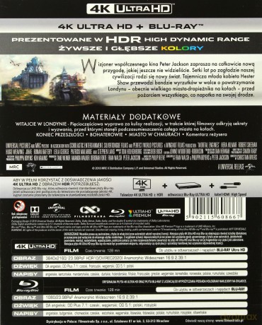 Zabójcze maszyny [Blu-Ray 4K]+[Blu-Ray]