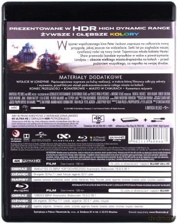 Zabójcze maszyny [Blu-Ray 4K]+[Blu-Ray]