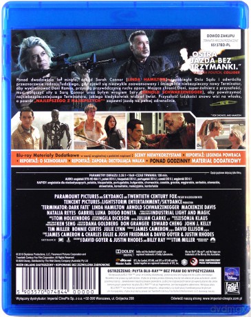 Terminator: Mroczne Przeznaczenie [Blu-Ray]