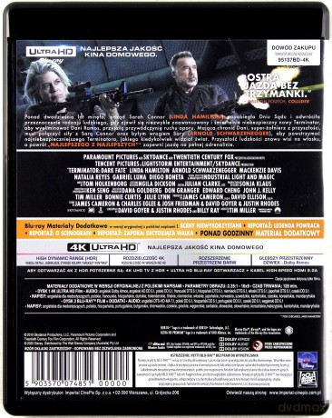 Terminator: Mroczne przeznaczenie [Blu-Ray 4K]+[Blu-Ray]