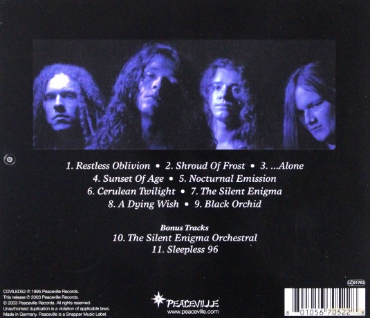 Anathema: The Silent Enigma [CD]