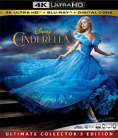 Cinderella (Kopciuszek) (Disney) [Blu-Ray 4K]+[Blu-Ray]
