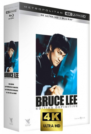Bruce Lee Legendary Collection: The Big Boss / The Way of the Dragon / The Chinese Connection / Game of Death [4xBlu-Ray 4K]+[4xBlu-Ray]