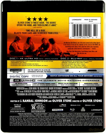 The Doors [Blu-Ray 4K]+[Blu-Ray]
