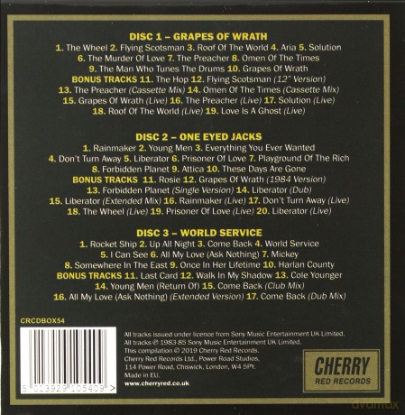 Spear Of Destiny: The Albums 1983-85 [3CD]
