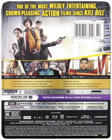 Kick-Ass [Blu-Ray 4K]+[Blu-Ray]