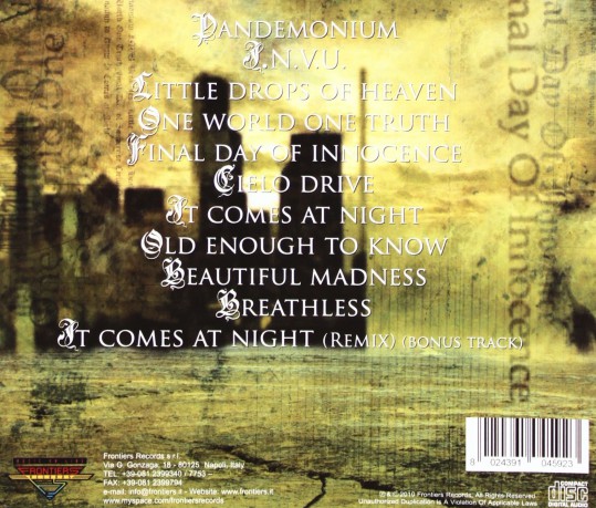 Pretty Maids: Pandemonium [CD]