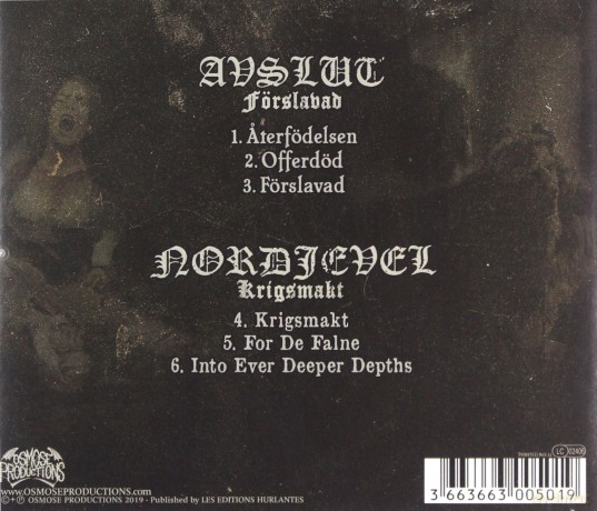 Avslut Nordjevel: Forslavad [CD]