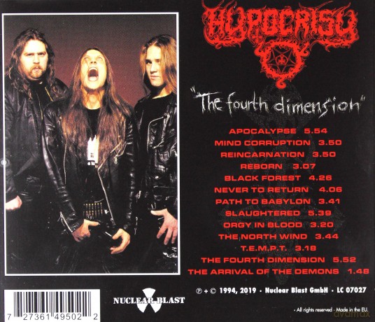 Hypocrisy: The Fourth Dimension [CD]