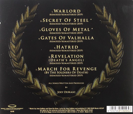 Manowar: Into Glory Ride (Imperial Edition MMXIX) [CD]