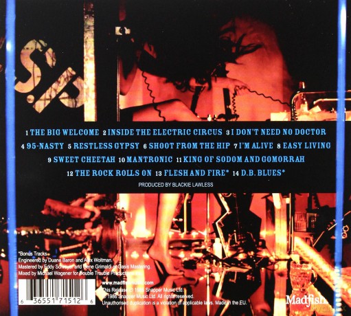 W.A.S.P.: Inside The Electric Circus (digipack) [CD]