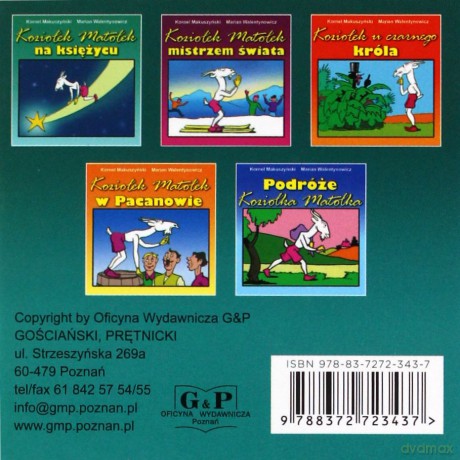 Koziołek Matołek morskim potworem harmonijka - Kornel Makuszyński [KSIĄŻKA]