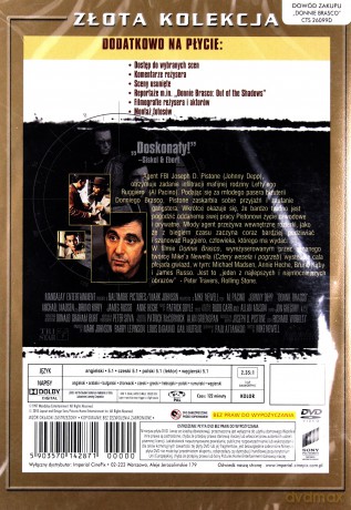 Donnie Brasco wydanie specjalne (złota kolekcja) [DVD]
